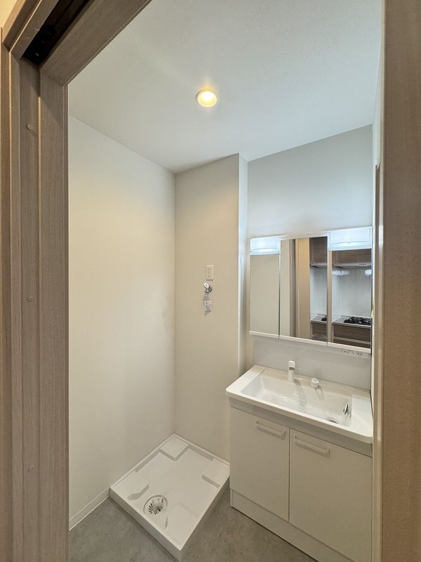 洗面設備　忙しい朝には欠かせない洗面所です