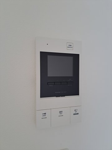 セキュリティ　TV付きインターホンでセキュリティ面も安心です