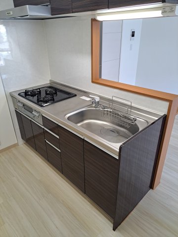 キッチン　料理がしやすいシステムキッチンです