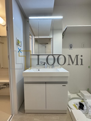 洗面設備　MAISON COULEUR UESHIO　独立洗面台