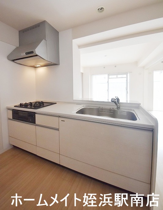 キッチン　★３口コンロ・カウンターキッチン♪★参考写真