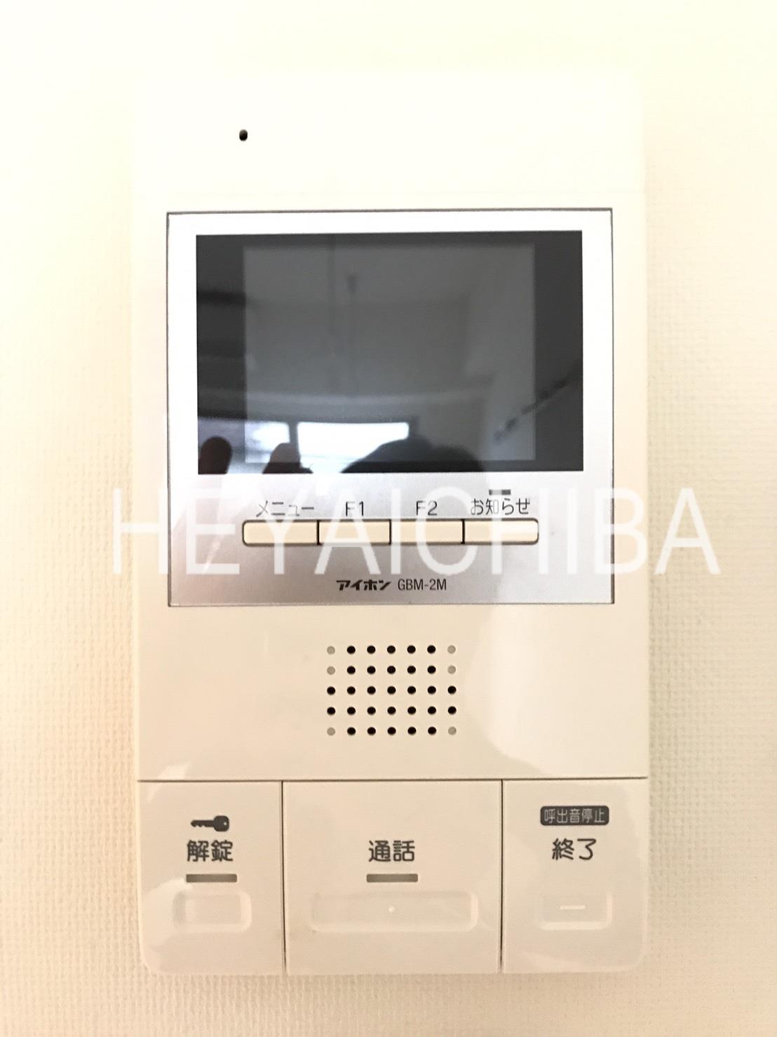 セキュリティ　モニター付きインターフォン
