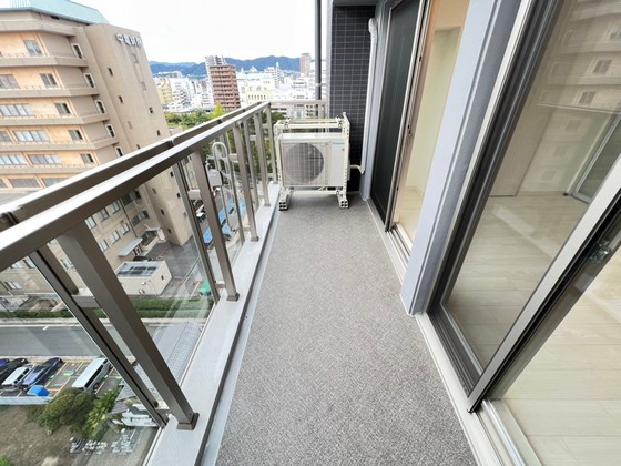 バルコニー　※別部屋の写真です