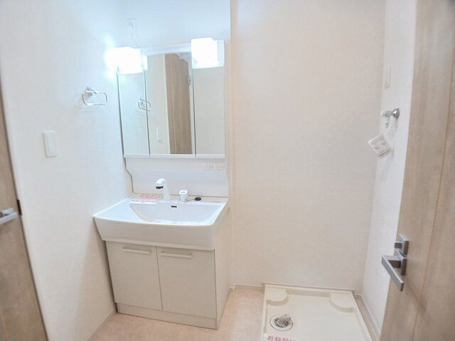 洗面設備　洗面所です