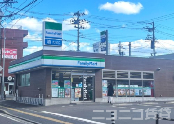 コンビニ　ファミリーマート 宮町四丁目店（コンビニ）まで404m