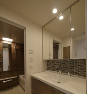 洗面設備　他部屋参考写真