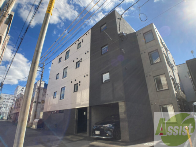 建物外観　札幌市中央区南４条西「ラ・ビスタ４－１２」