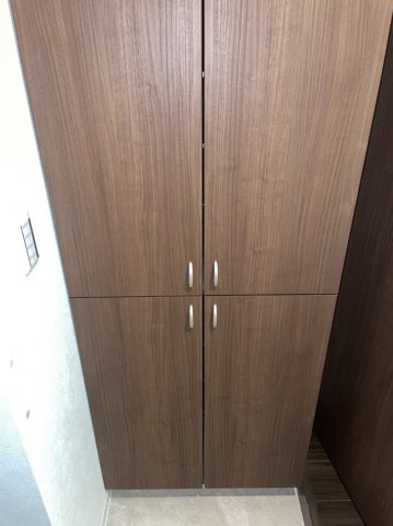 収納　たっぷりとした収納スペースです