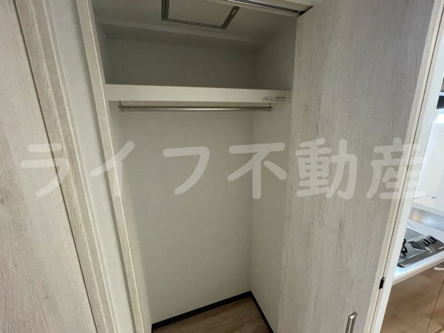 収納　ちょっとした収納スペースも充実しています