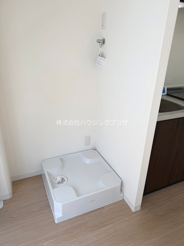 洗面設備　室内洗濯機置場