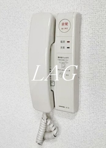 セキュリティ　インターフォンです。