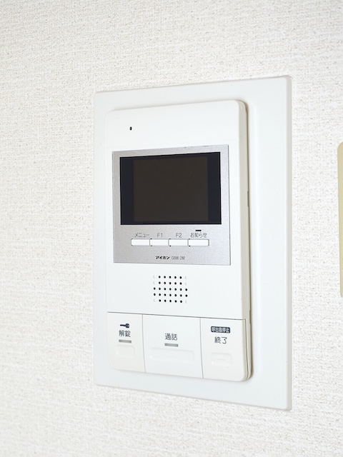 セキュリティ　カラーモニター付インターホン