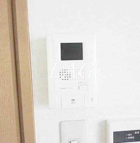 セキュリティ　モニター付インターホンです。
