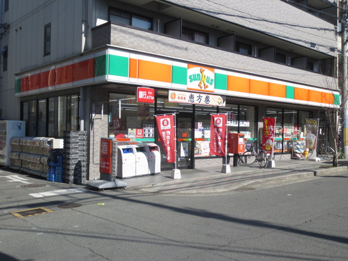 コンビニ　サンクス（コンビニ）まで200m