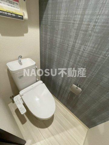 トイレ　ゆったりとした空間のトイレです