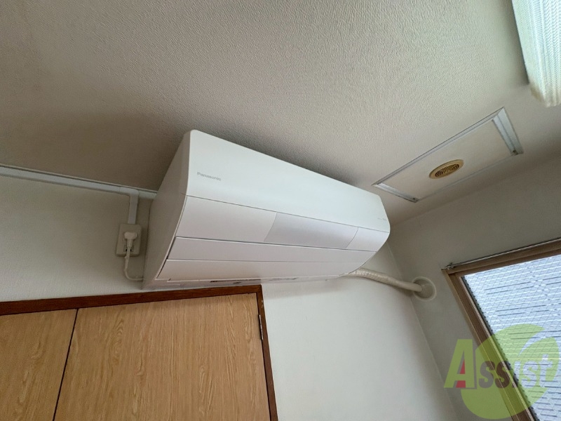 その他設備　エアコンがありますので夏でも快適に過ごせます！