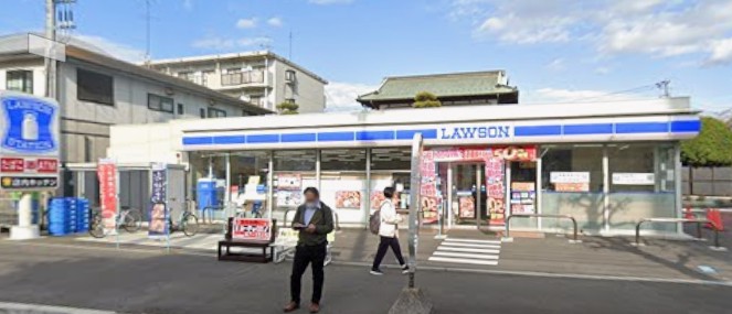 コンビニ　ローソン 藤沢円行二丁目店（コンビニ）まで449m