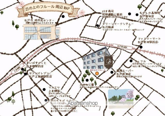 スーパー　業務スーパー松戸新田店（スーパー）まで100m