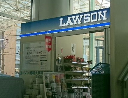 コンビニ　ローソンサテライト 昭和大学東病院店（コンビニ）まで493m