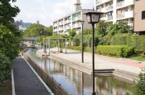 公園　古石場川親水公園（公園）まで382m