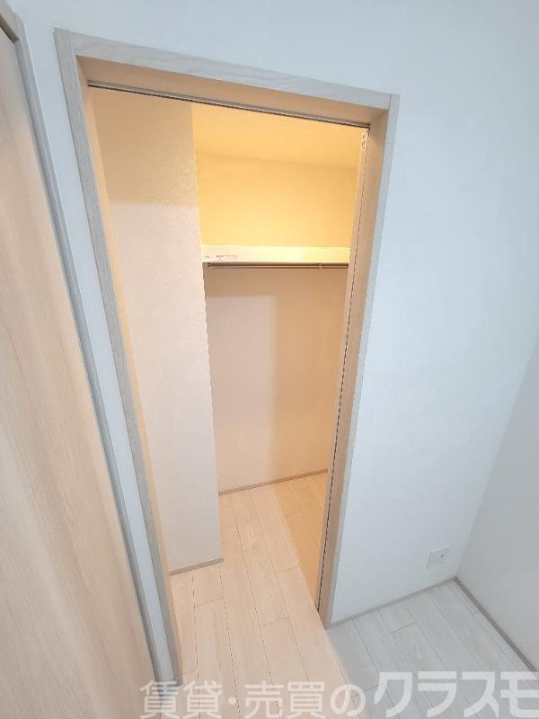 収納　ウォークインクローゼット