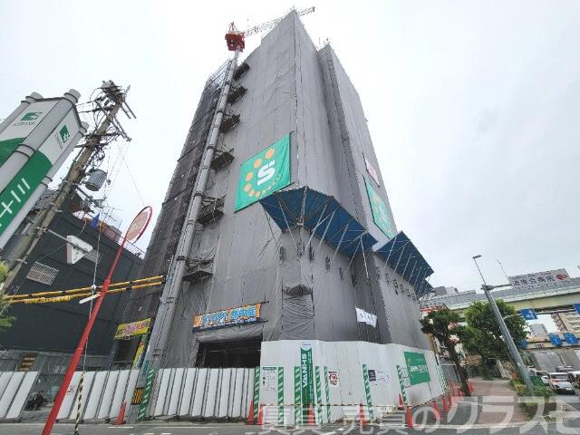 建物外観　建築中です