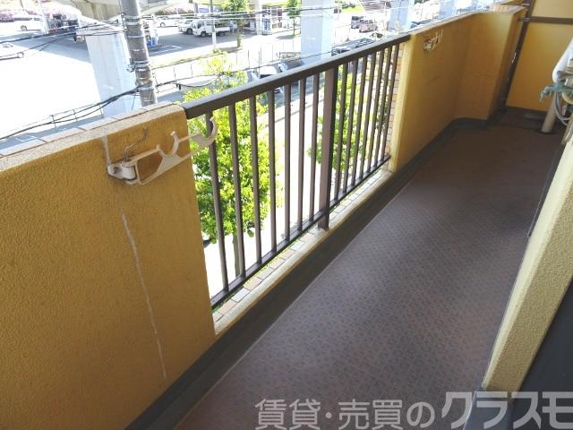 バルコニー　日当たり良好♪