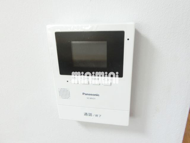 セキュリティ　モニター付インターホンで来客対応も安心