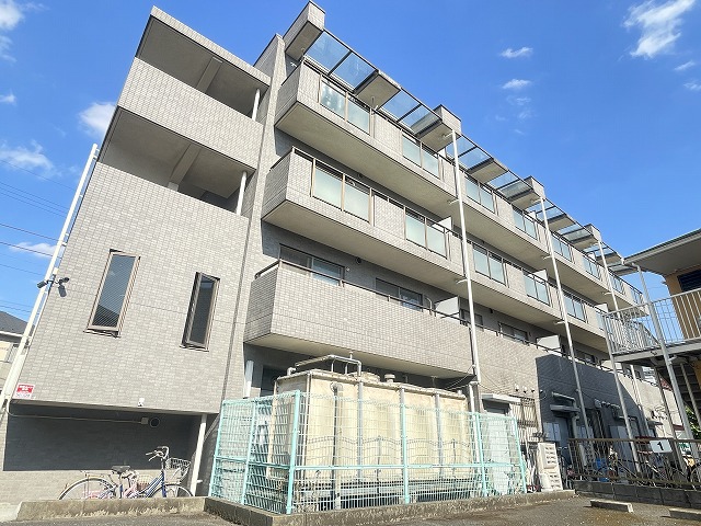 建物外観　外観タイル貼り　オートロック付マンション