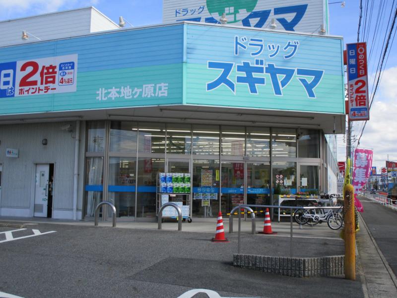 ドラックストア　ドラッグスギヤマ北本地ヶ原店（ドラッグストア）まで1197m