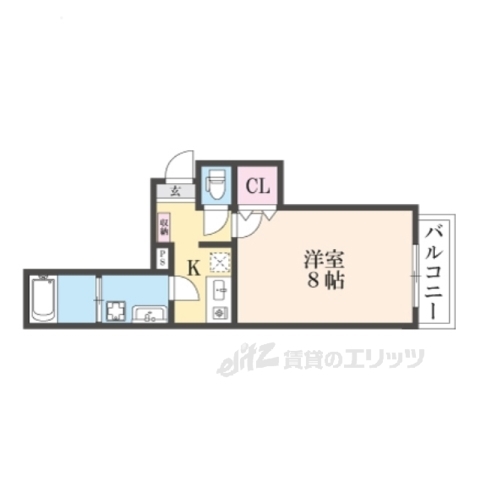 REGIA中庄の間取り写真