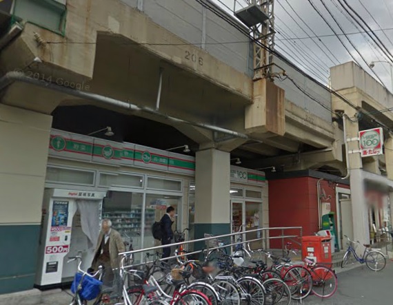 スーパー　ローソンストア100 近鉄今里駅前店（スーパー）まで691m