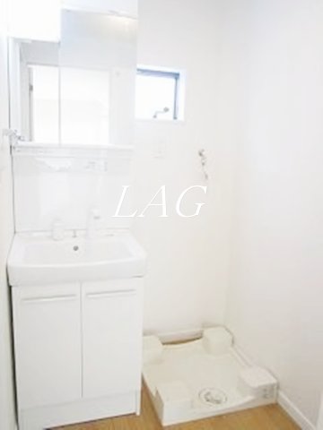 洗面設備　洗面台です。