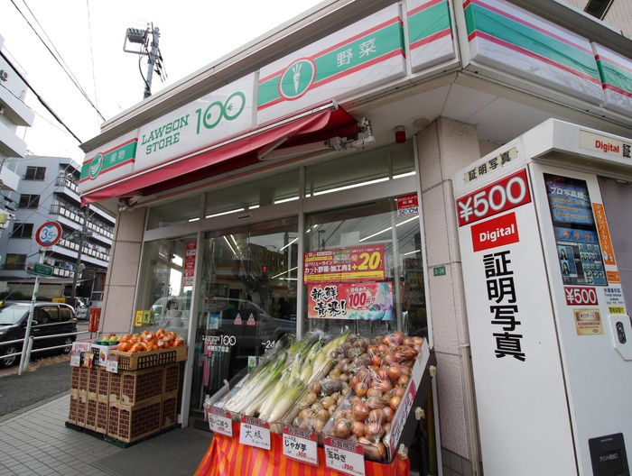 コンビニ　ローソンストア100（コンビニ）まで395m