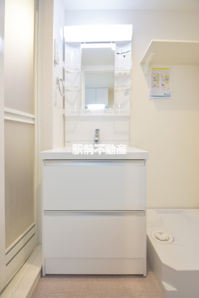 洗面設備　写真は同タイプ