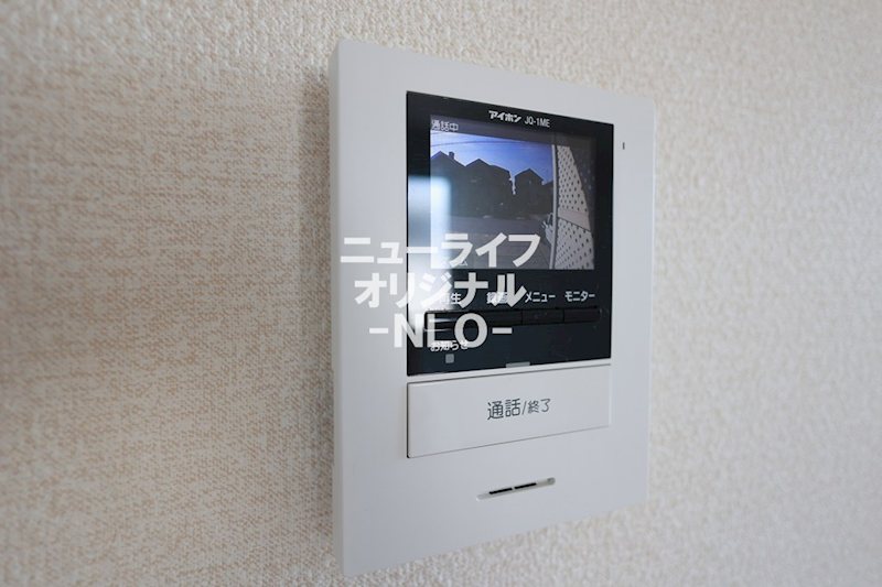 セキュリティ　事前に訪問者を目視してから対応できるTVモニターホン付☆