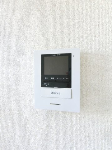 セキュリティ　モニター付きインターホン