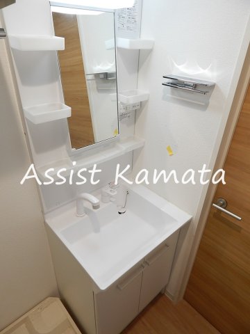 洗面設備　写真は同タイプの別号室です