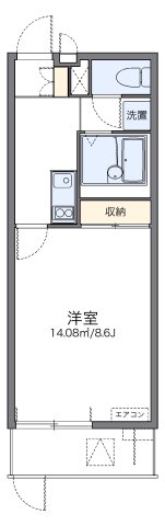レオネクストカンフリエ三国の間取り写真
