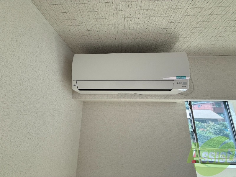 その他設備　エアコンが設置済みです。入居後すぐに使用できます。