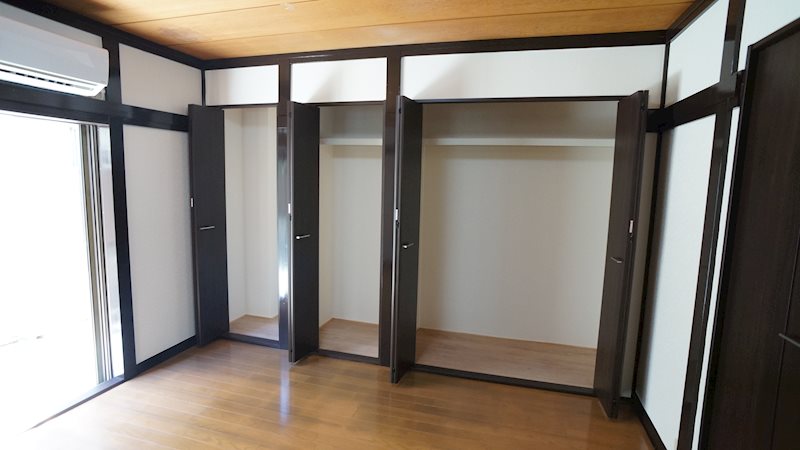 収納　たっぷり収納できるクローゼット♪