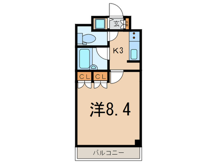 スペ-シア三軒茶屋弐番館の間取り写真