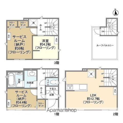 Kolet亀戸09の間取り写真