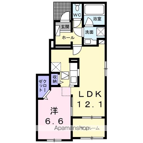 ＪＲ東海道本線 浜松駅 バス乗車時間：9分 最寄りバス停で下車 徒歩4分 2階建 築9年の間取り写真