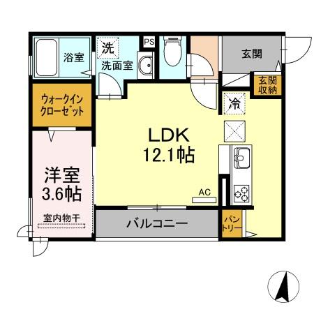 ツインテラスXの間取り写真
