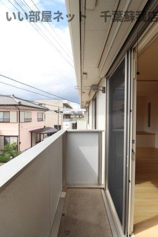 バルコニー　バルコニー付きです