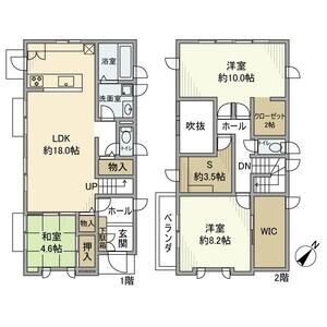 北山台3丁目戸建の間取り写真