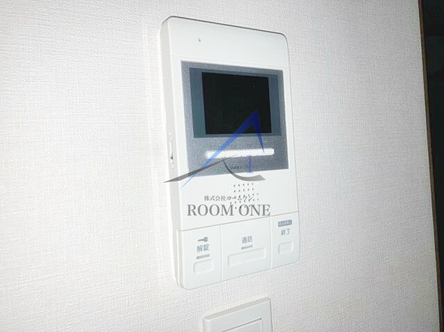 セキュリティ　モニター付インターホンです。