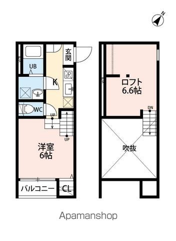 ＪＲ鹿児島本線 吉塚駅 徒歩16分 2階建 築9年の間取り写真