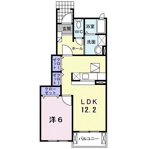 フォルシュの間取り写真